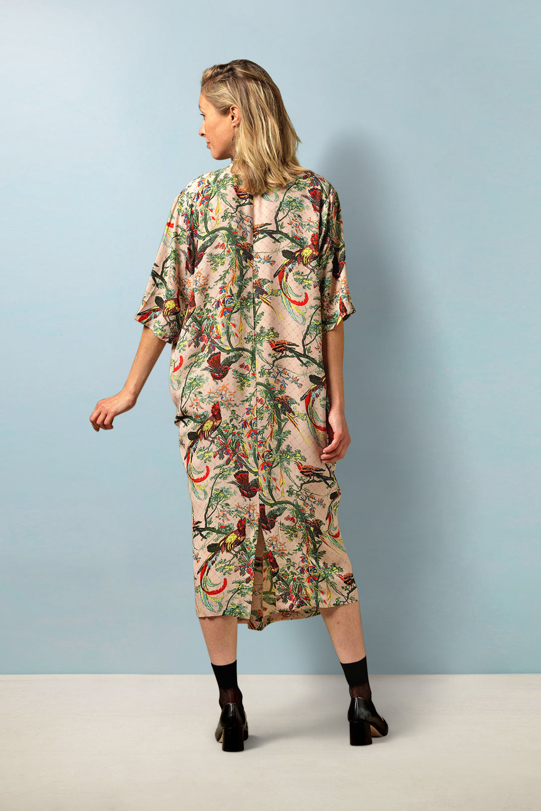 Chinoiserie Pink Rachel Dress