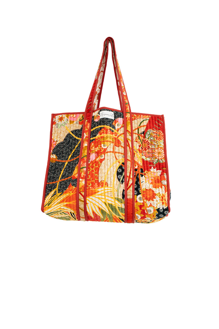 Fans Scarlet Velvet Tote Bag