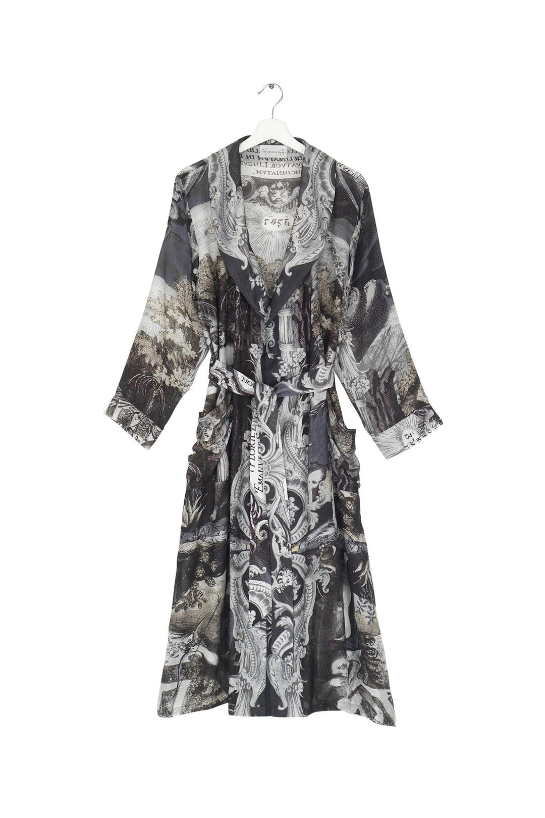Sunburst Grey Gown - One Hundred Stars