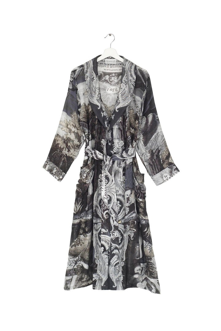 Sunburst Grey Gown - One Hundred Stars