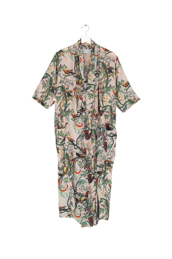 Chinoiserie Pink Rachel Dress - One Hundred Stars
