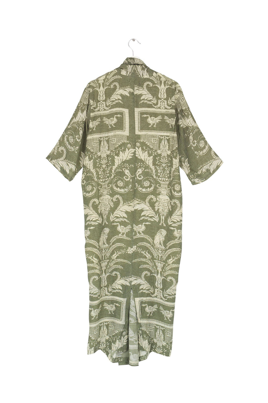 Vintage Damask Sage Rachel Dress