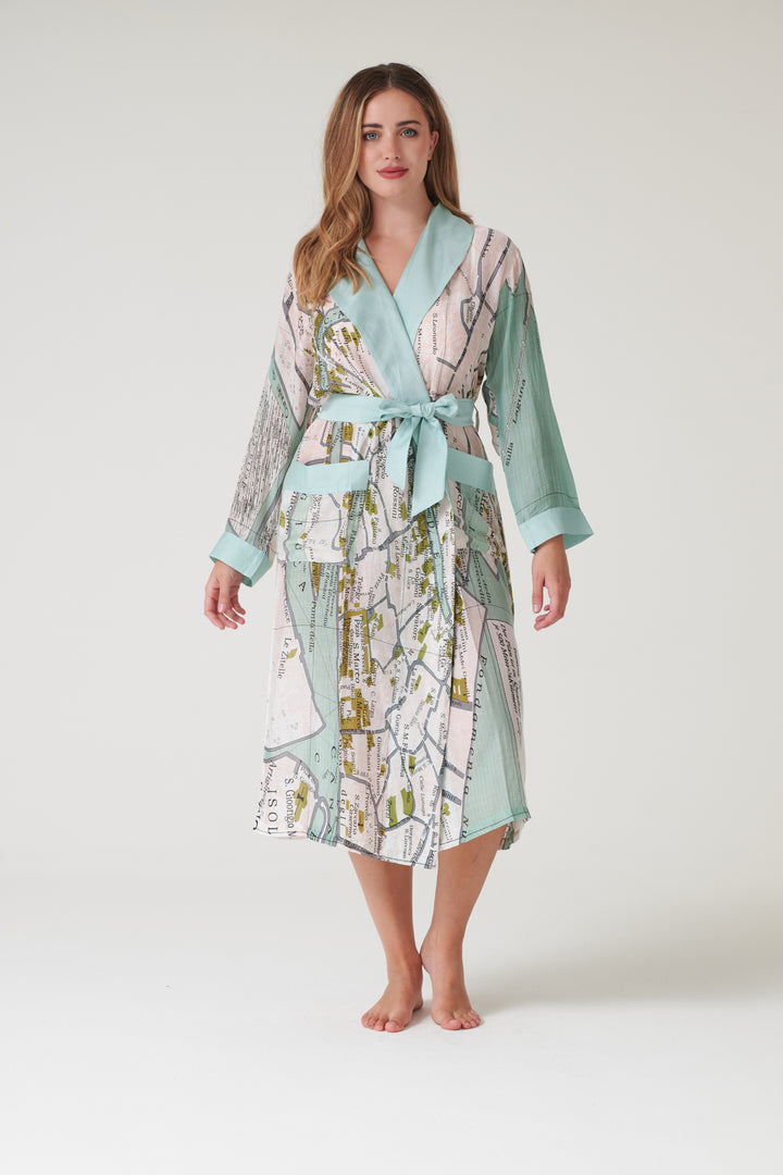 Venice Map Gown