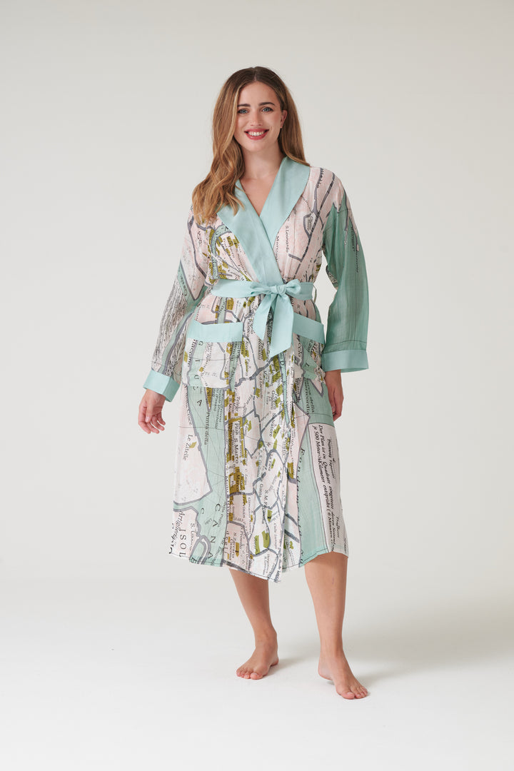 Venice Map Gown