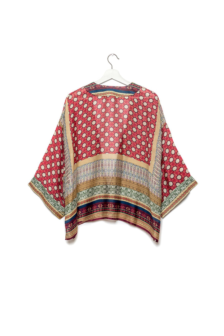 Moorish Burgundy Kimono