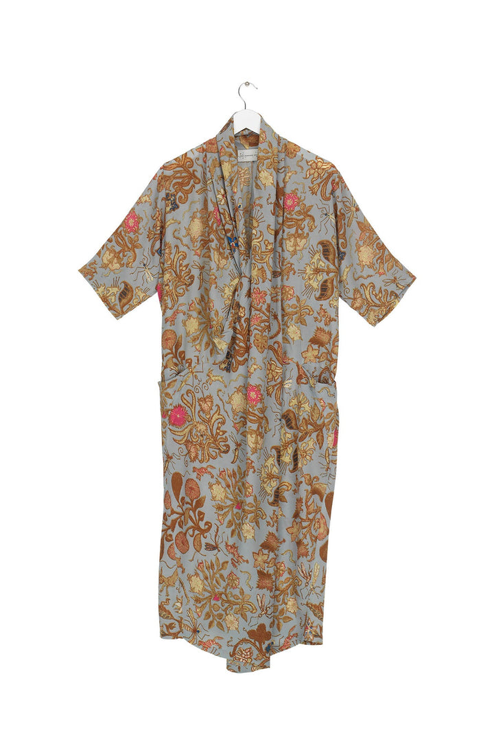 Tudor Rose Grey Rachel Dress