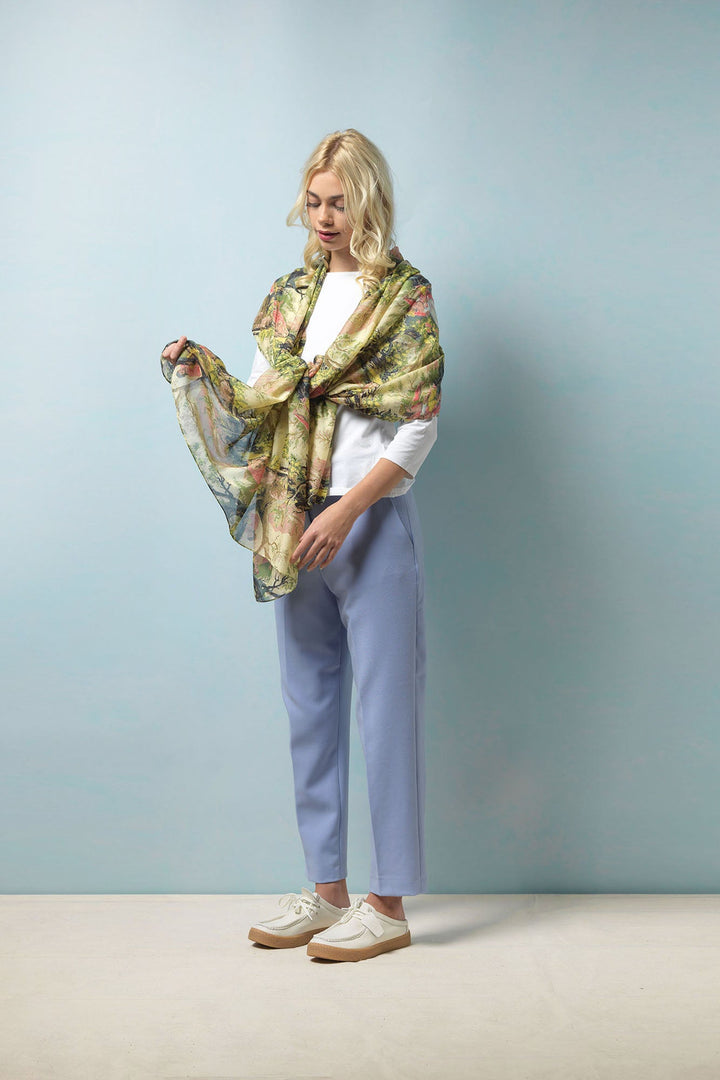 Country Toile Scarf