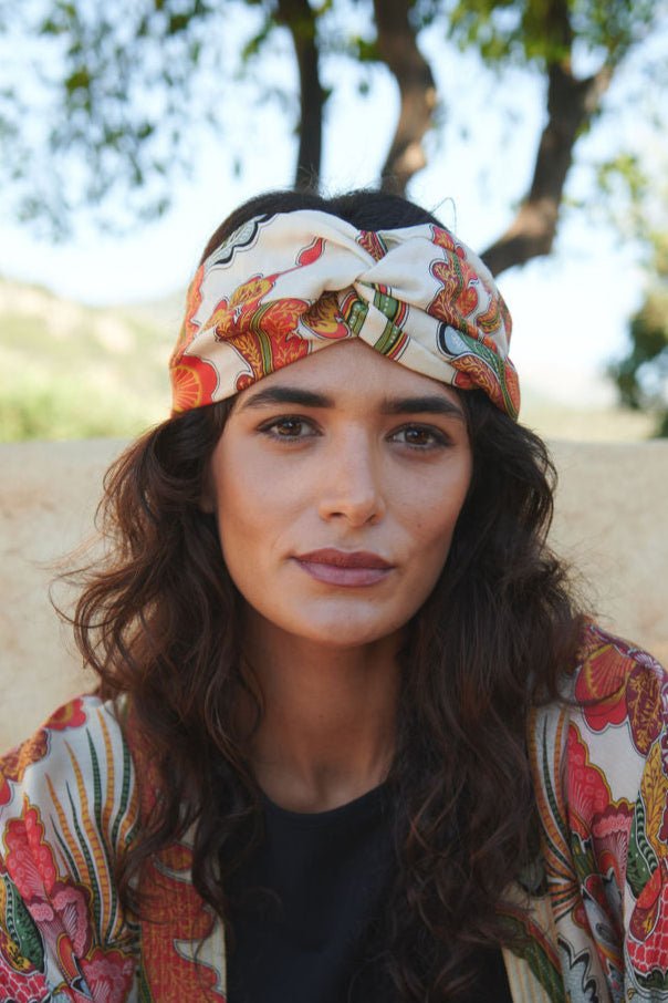 Fiesta Orange Headband