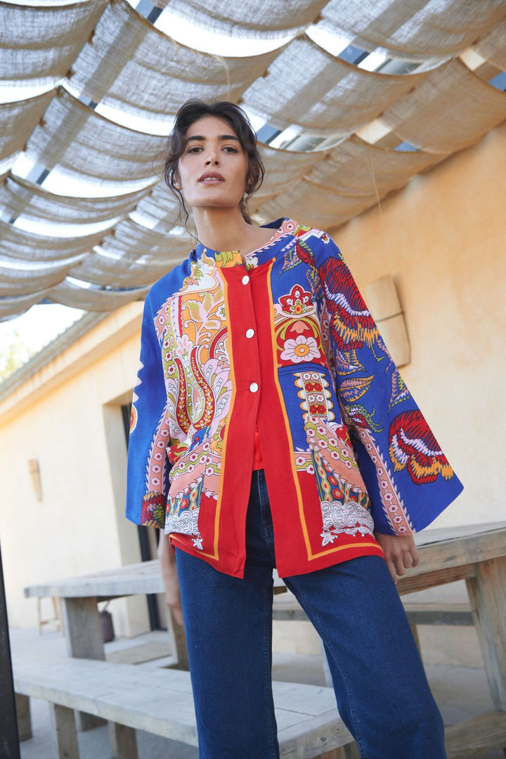 Carnival Cobalt Summer Jacket