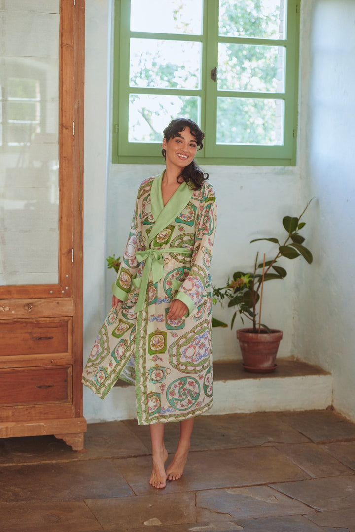 Afternoon Tea Green Gown - One Hundred Stars