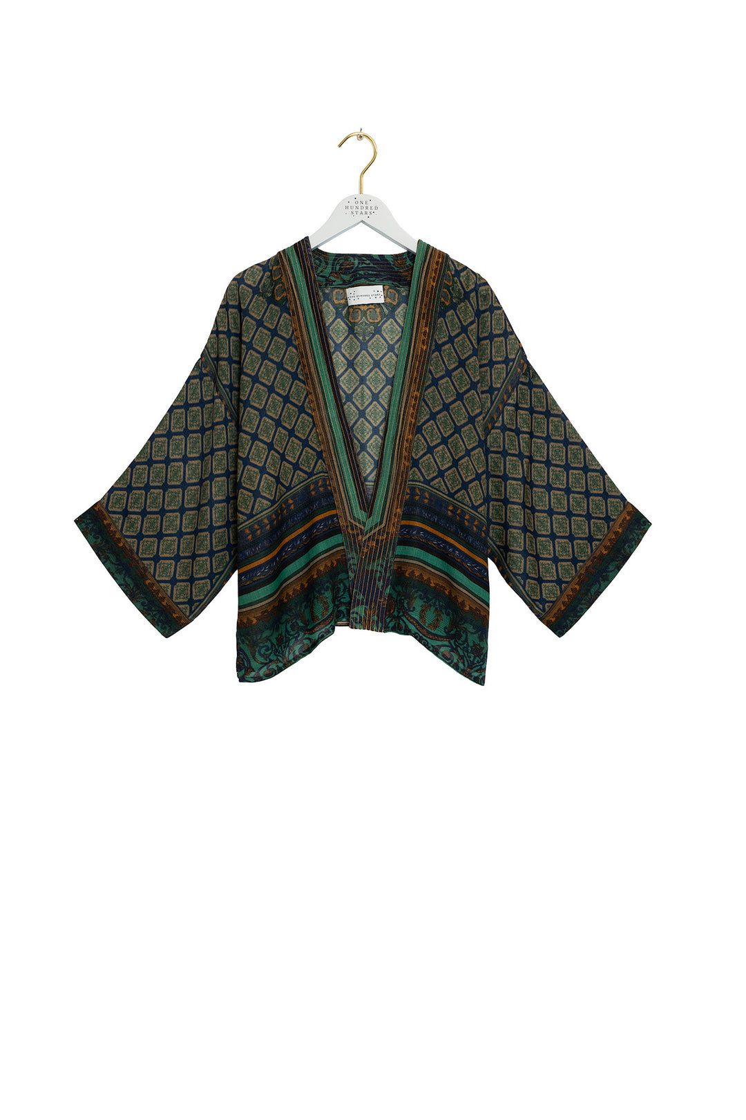 Amulet Emerald Wool Kimono