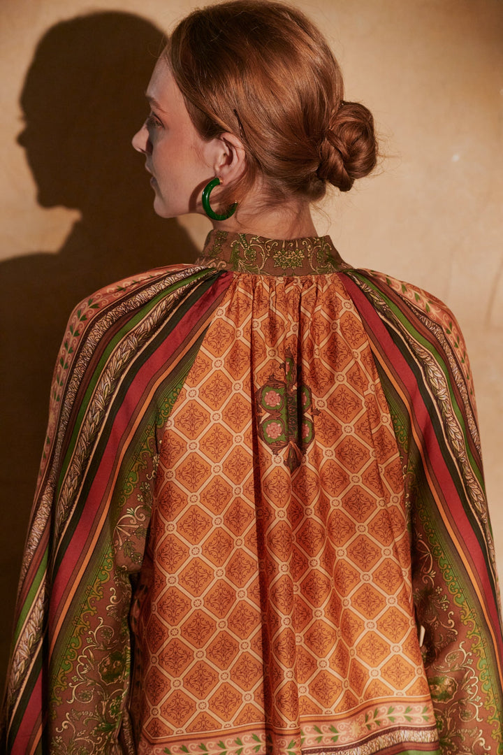 Amulet Gold Pussybow Blouse