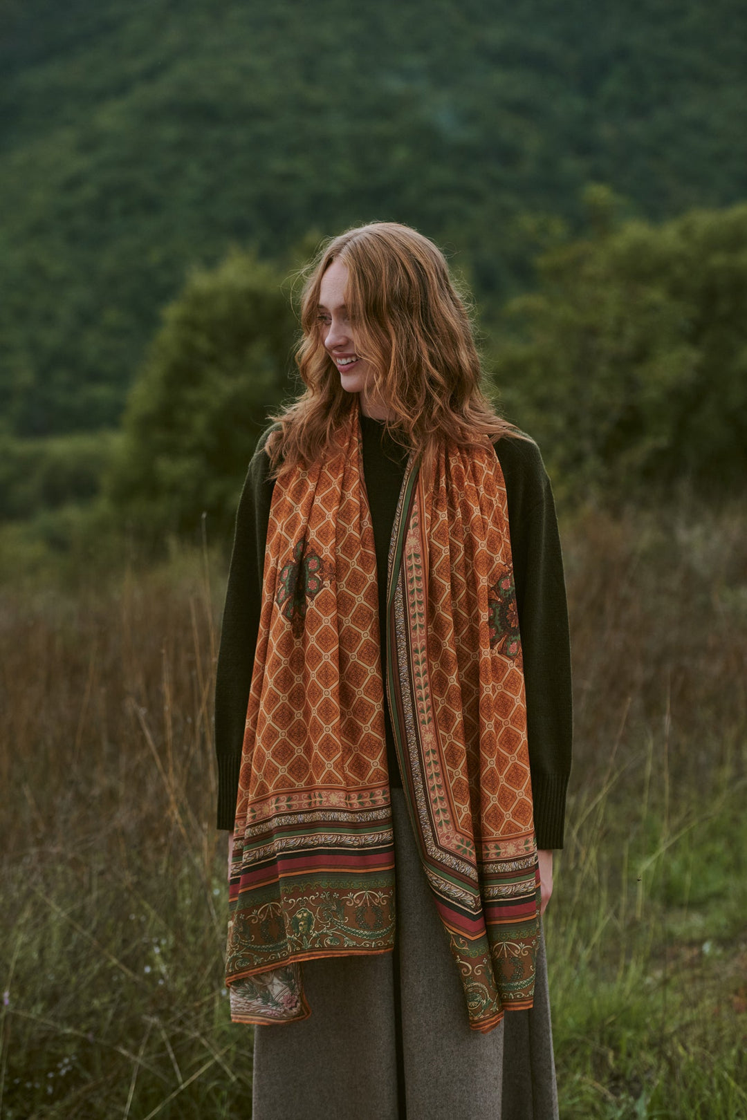 Amulet Gold Scarf