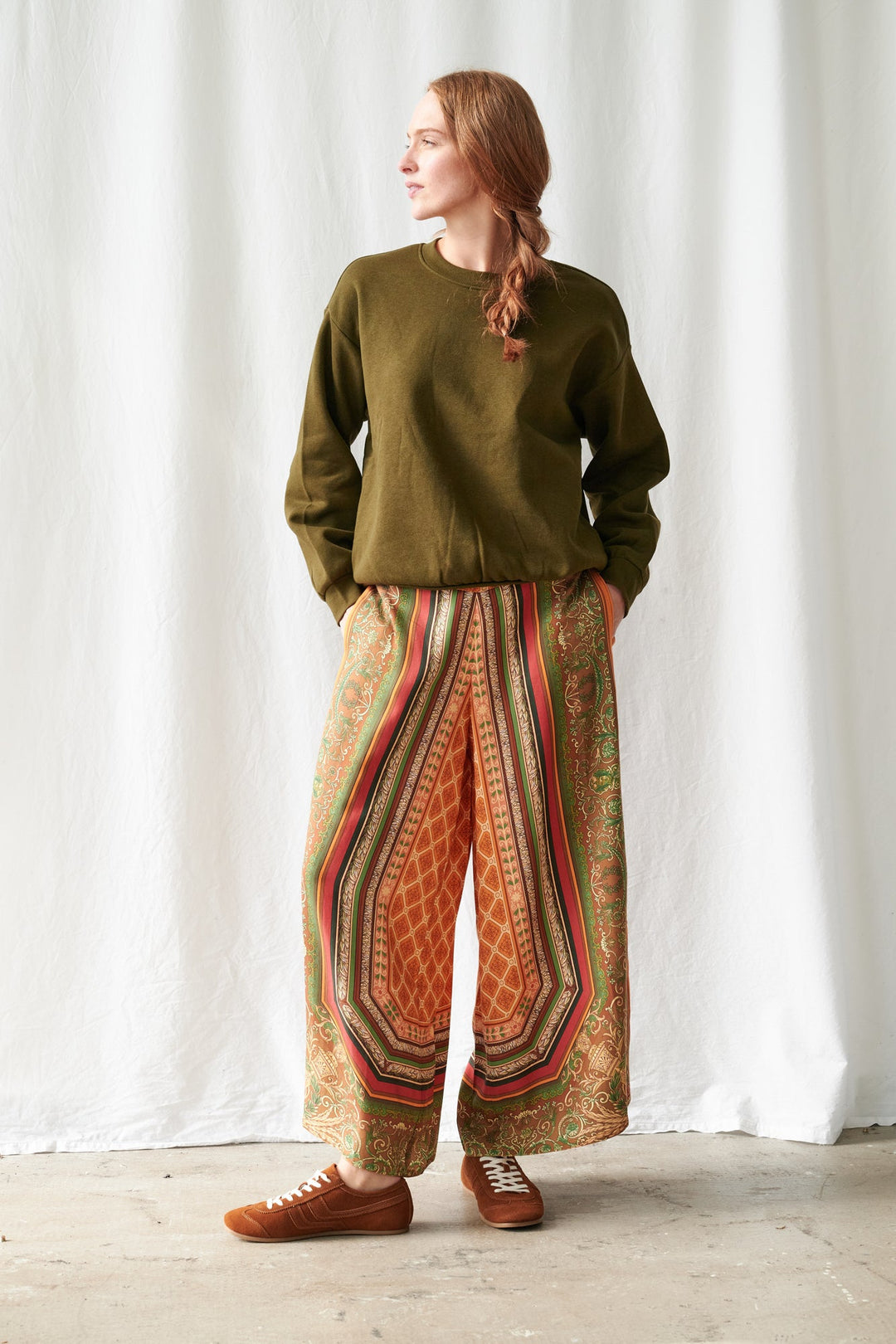 Amulet Gold Palazzo Pants