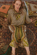 Amulet Green Palazzo Pants