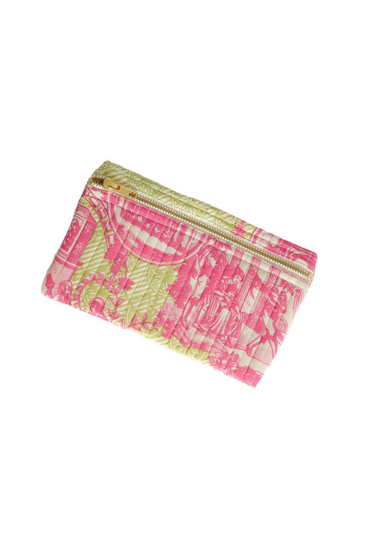 Ancient Columns Olive Pencil Pouch