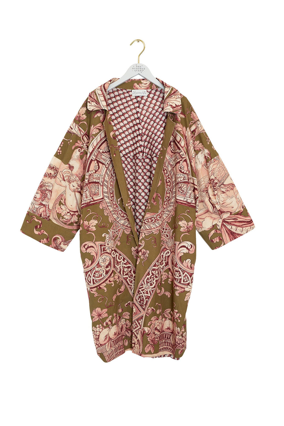 Angels Olive Artisan Coat