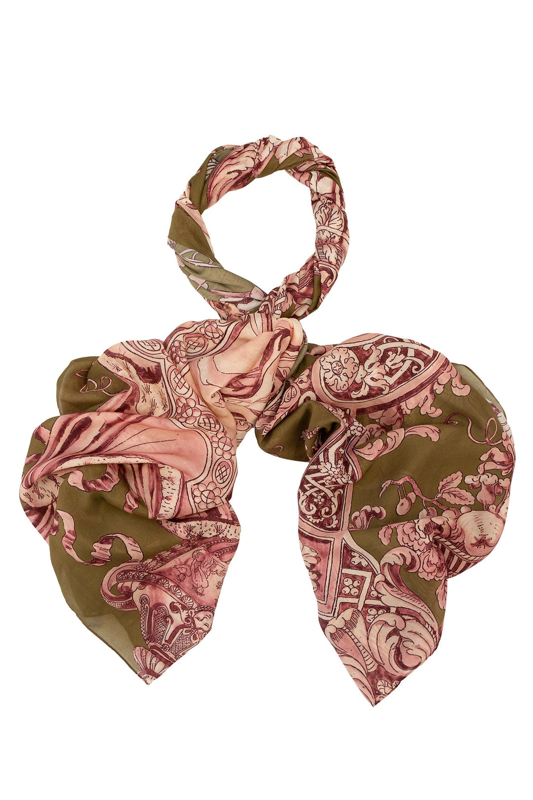 Angels Olive Scarf