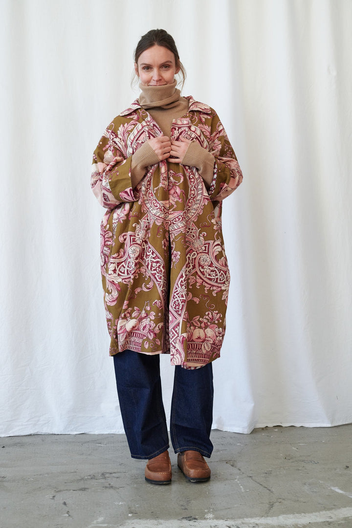 Angels Olive Artisan Coat