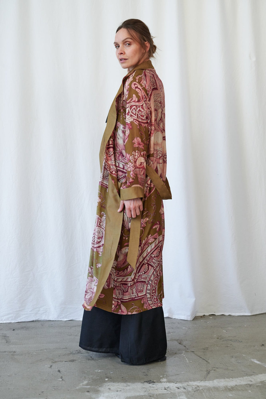 Angels Olive Gown