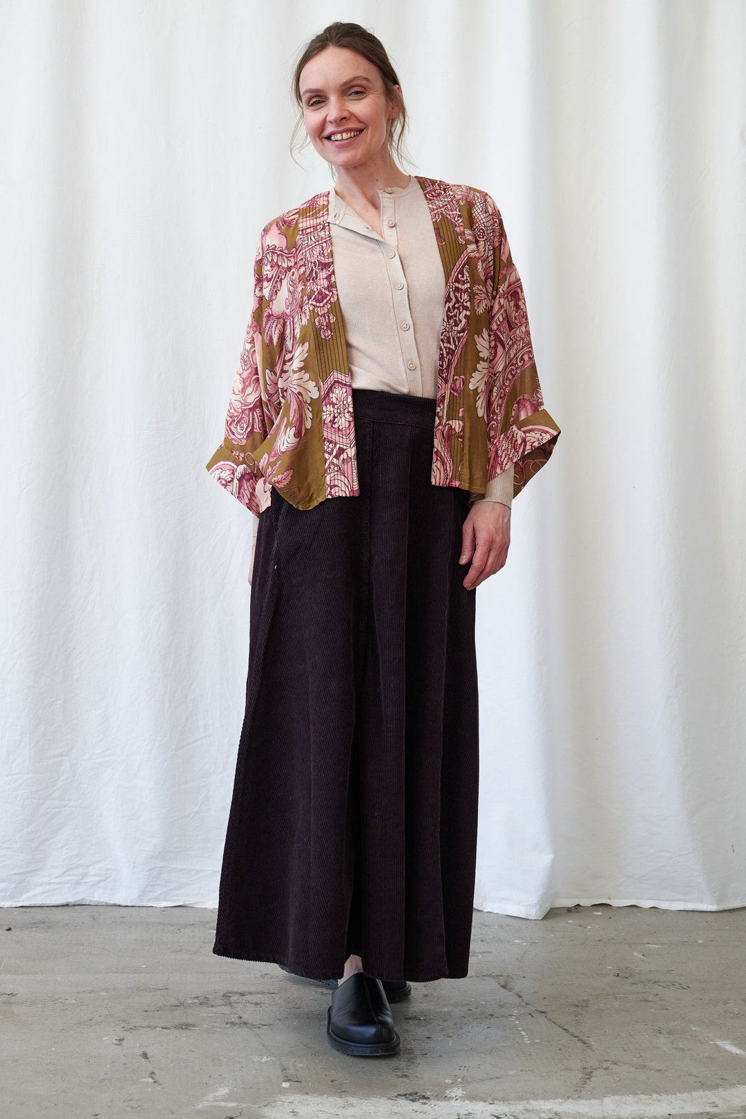 Angels Olive Kimono
