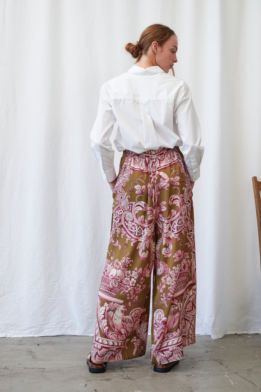 Angels Olive Palazzo Pants