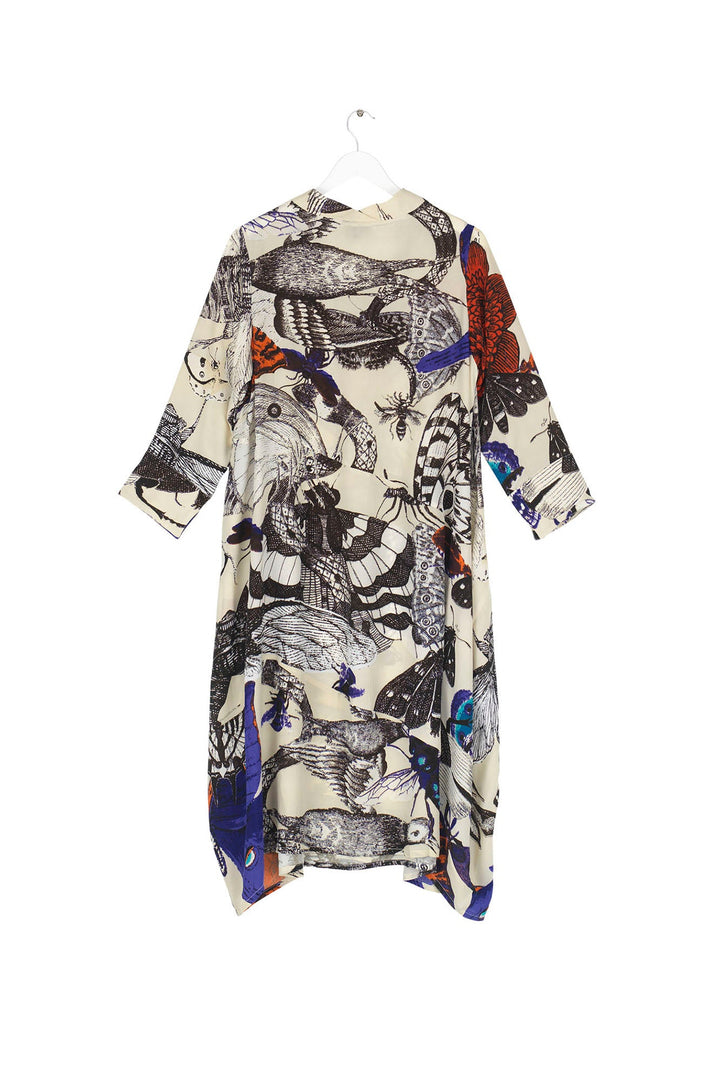 Butterflies Cobalt Asymmetric Dress - One Hundred Stars