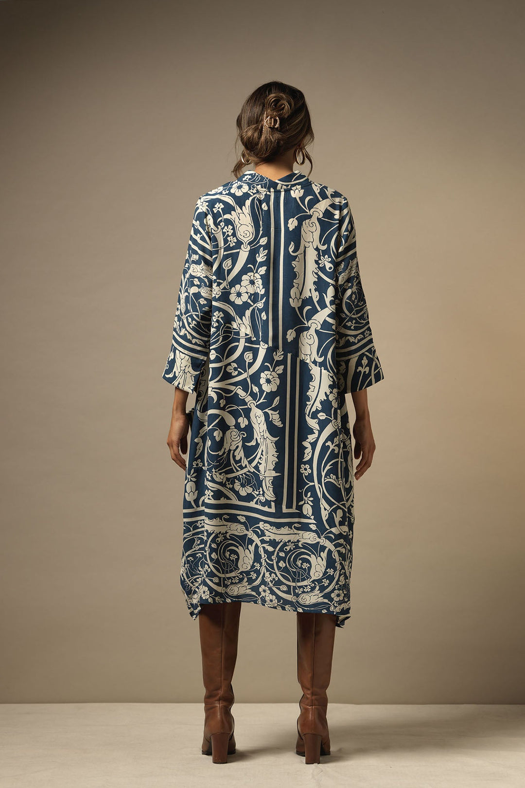 Jaipur Blue Asymmetric Dress