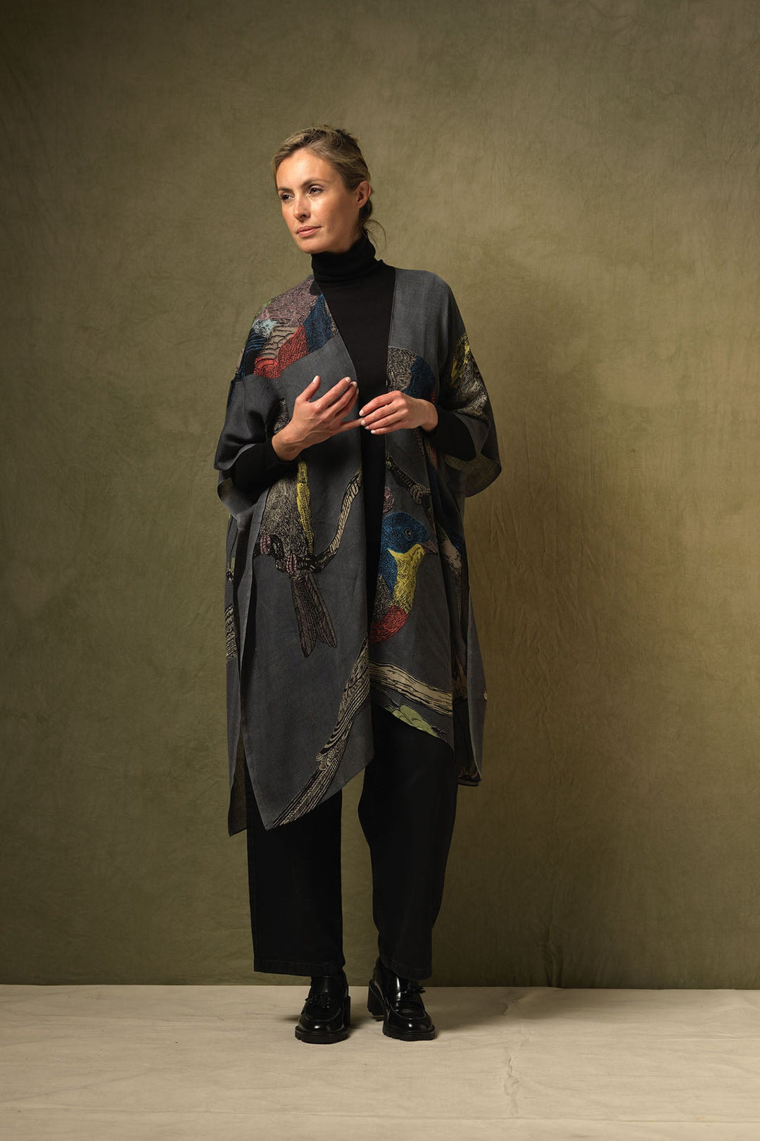 Bird Ink Wool Throwover - One Hundred Stars