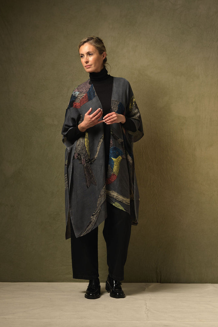 Bird Ink Wool Throwover - One Hundred Stars