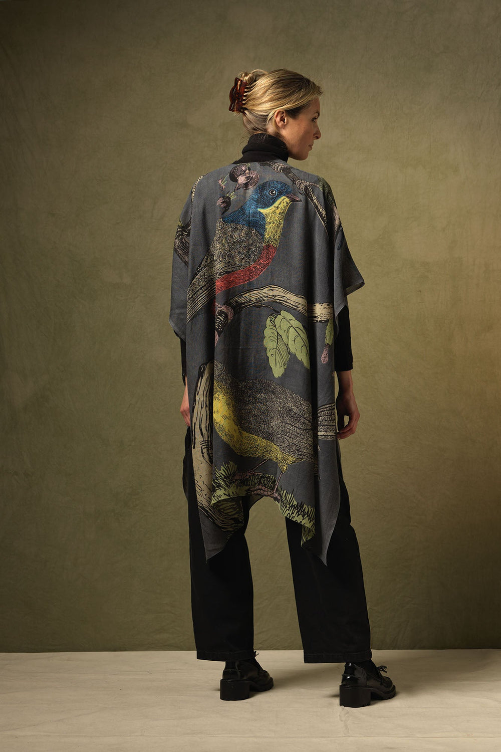 Bird Ink Wool Throwover - One Hundred Stars