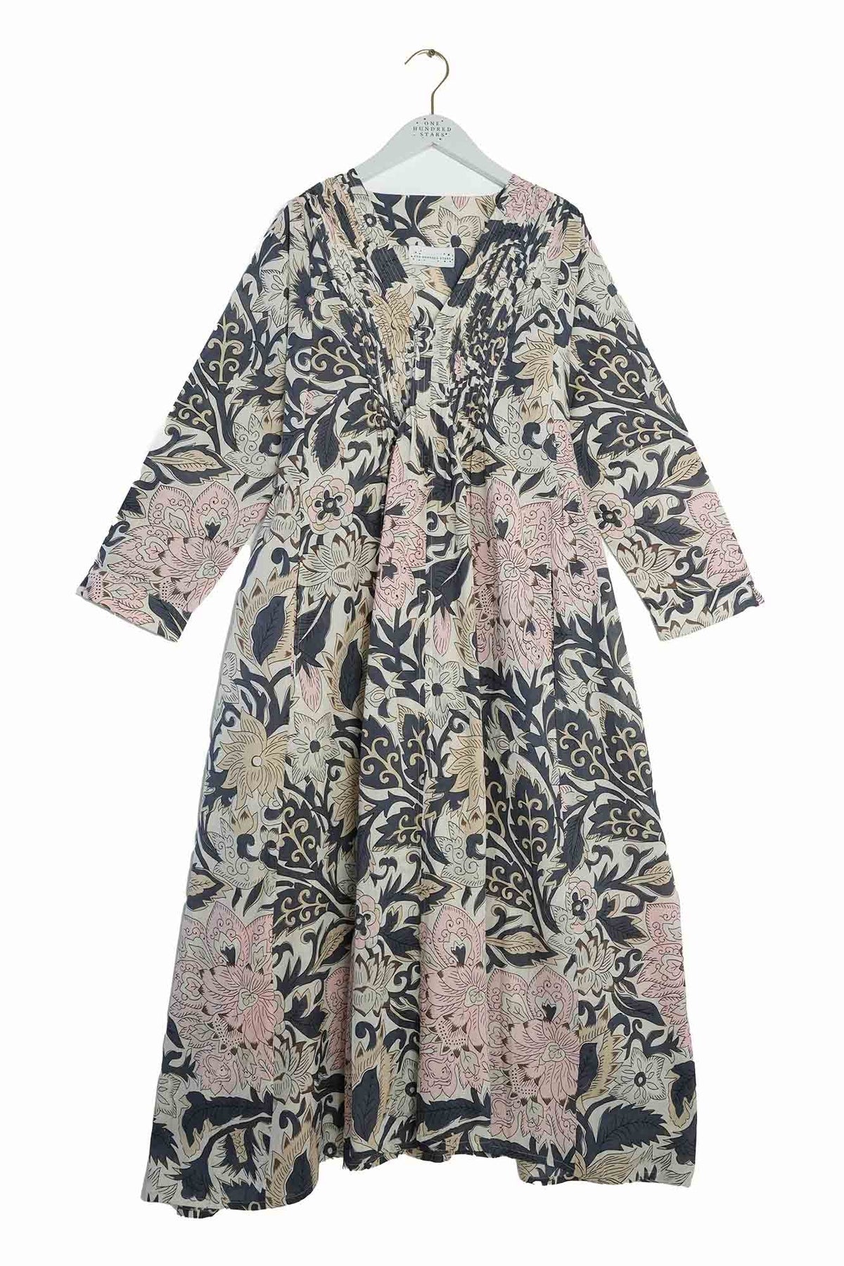 one hundred stars pleat dress One Hundred Stars Pleat Dress in Acer Red at Sue Parkinson
