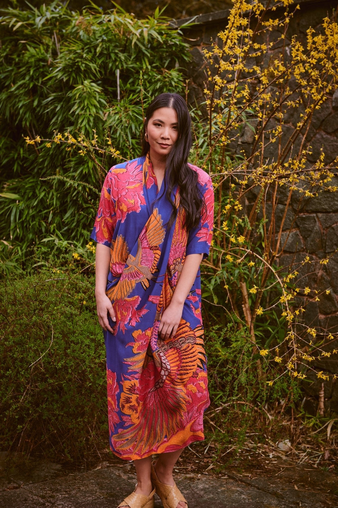 Crane Cobalt Rachel Dress