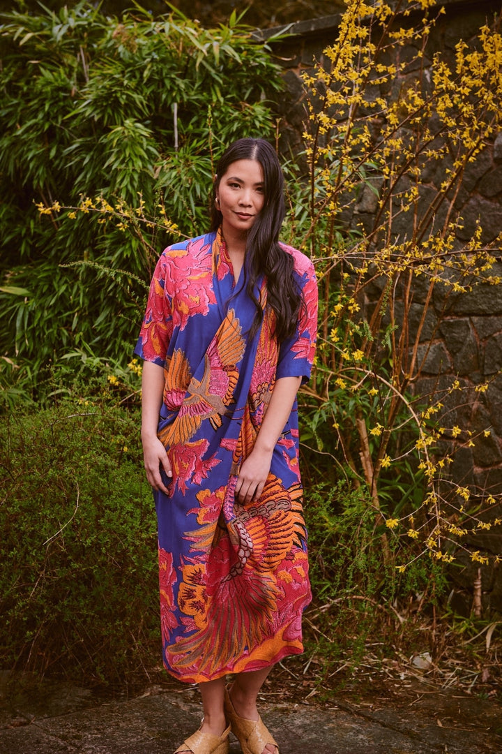 Crane Cobalt Rachel Dress