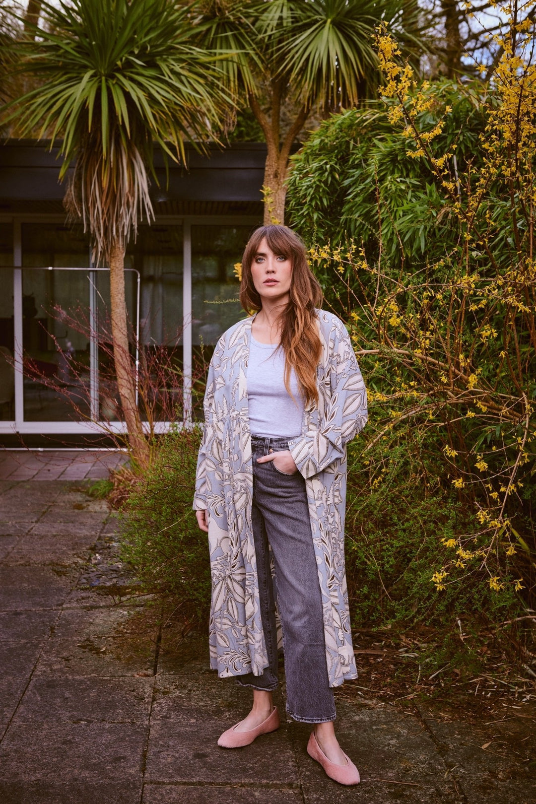 Sphinx Grey Duster Jacket