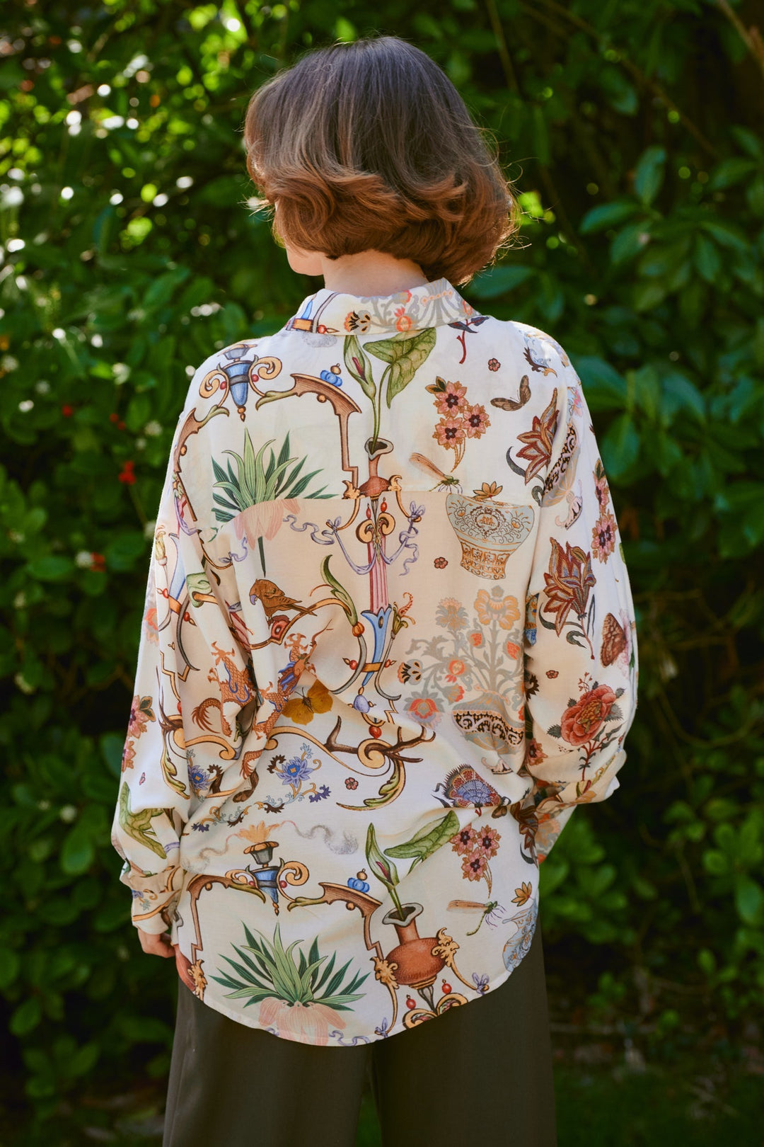 Cornucopia Ivory Oversized Shirt