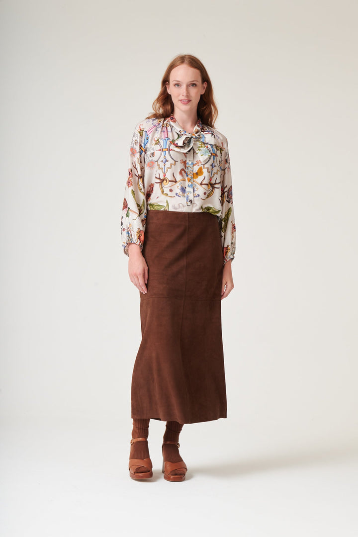 Cornucopia Ivory PussyBow Blouse