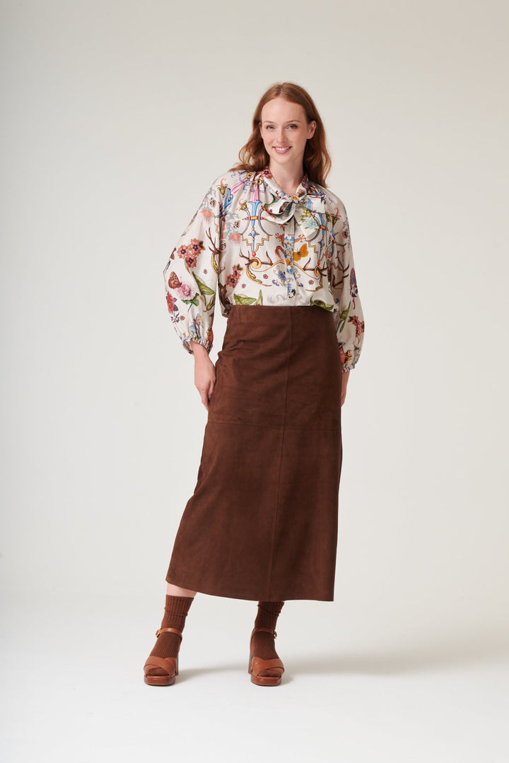 Cornucopia Ivory PussyBow Blouse