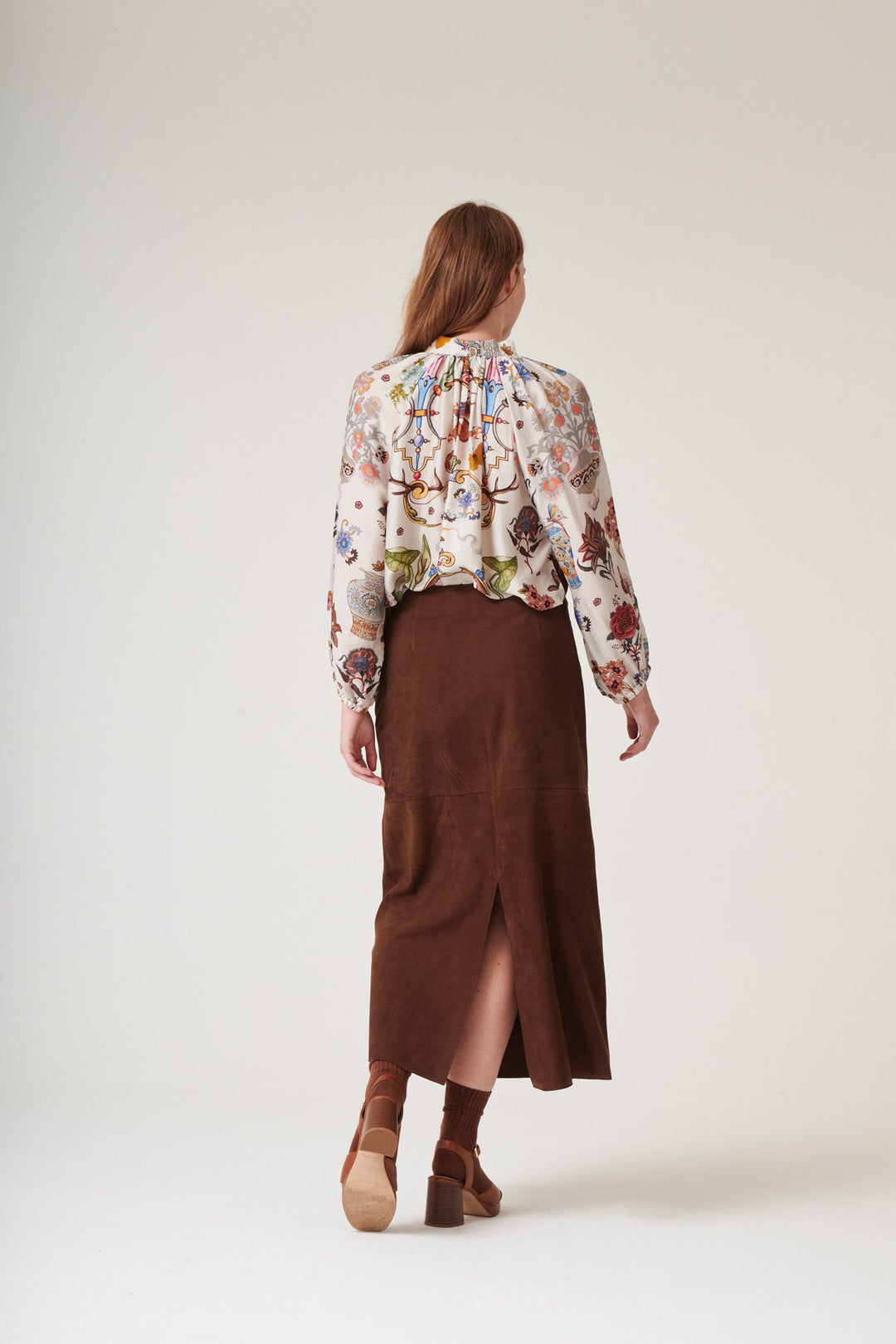 Cornucopia Ivory PussyBow Blouse