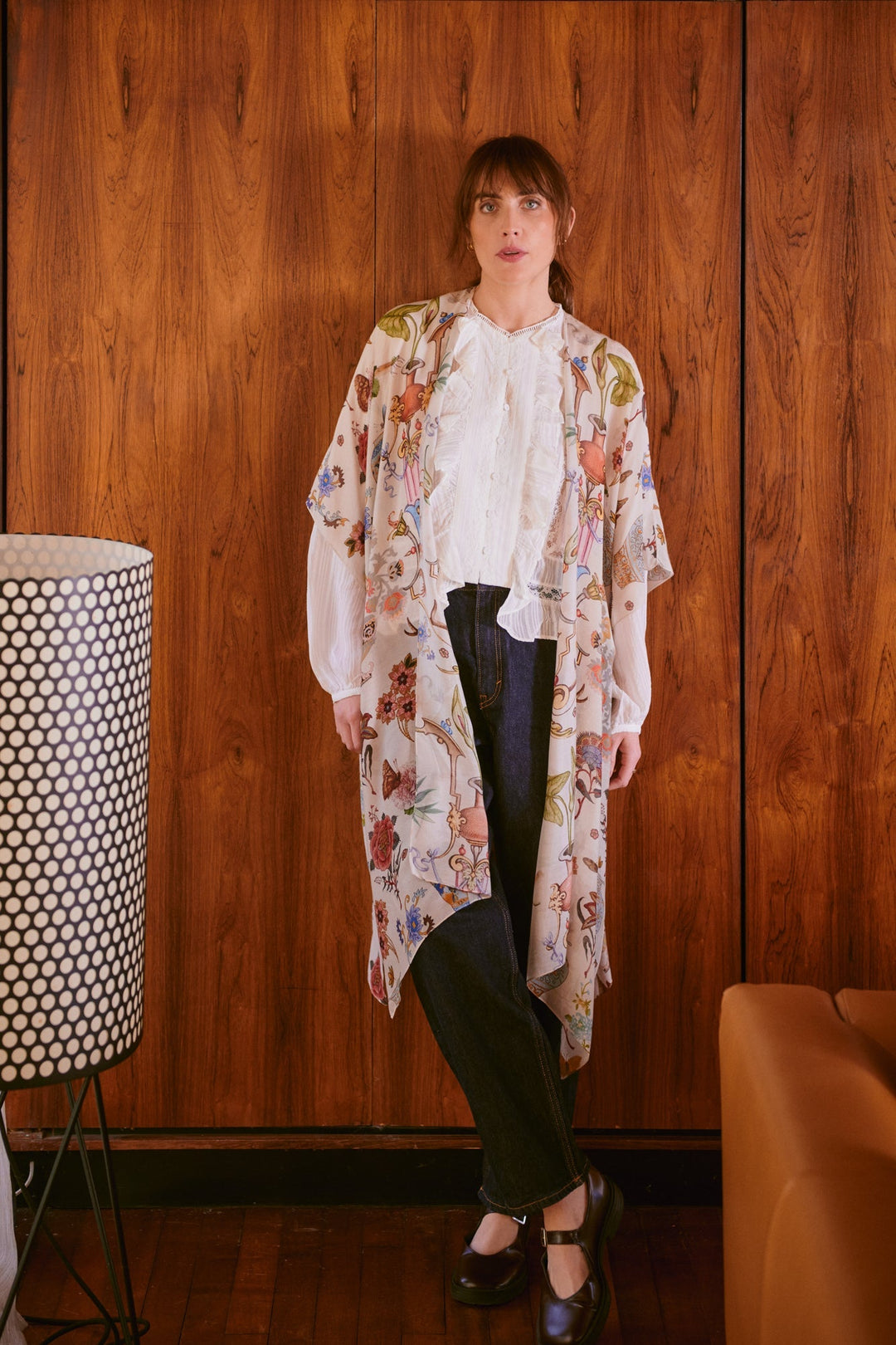 Cornucopia Ivory Throwover