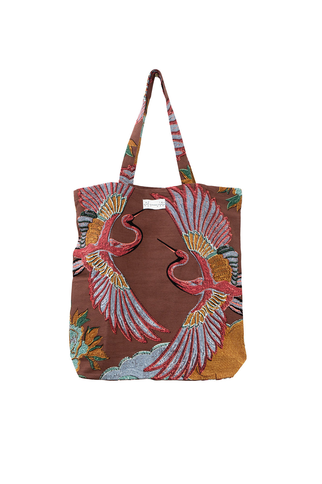 Crane Brown Canvas Bag