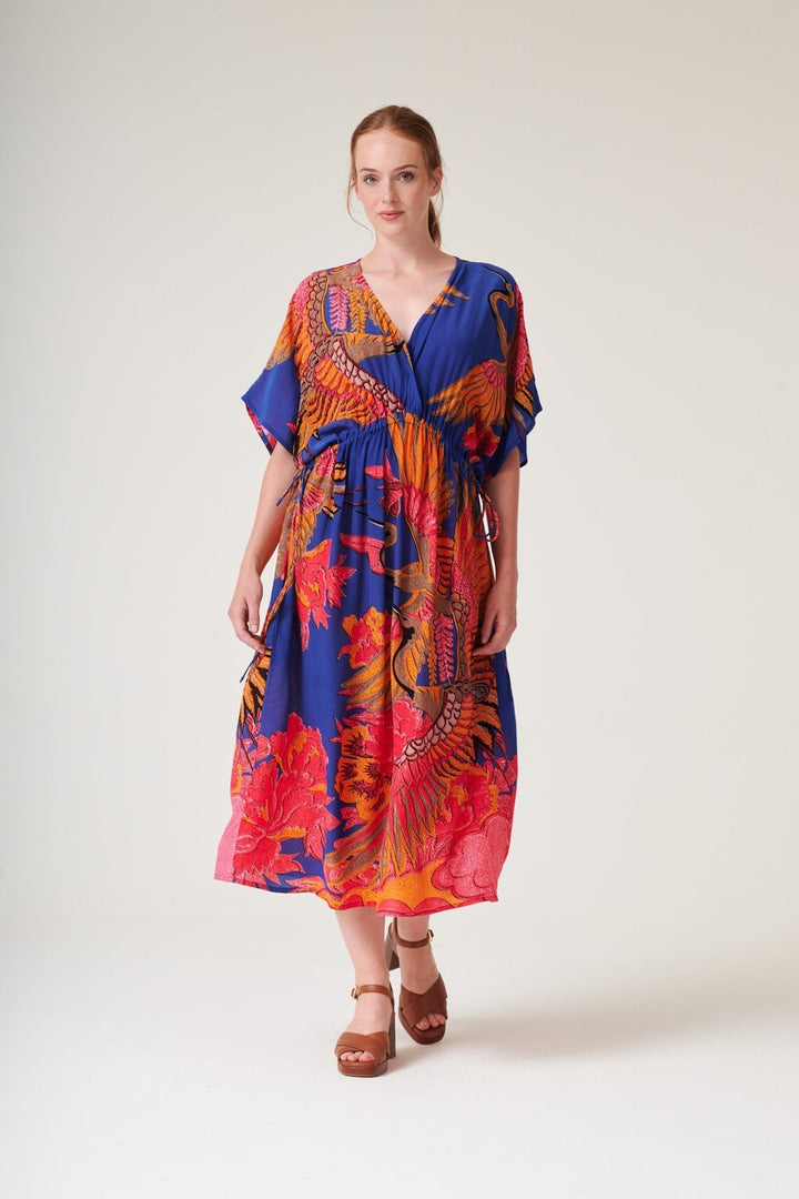 Crane Cobalt String Dress