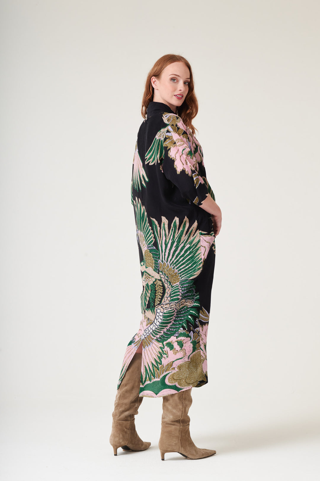 Crane Emerald Rachel Dress