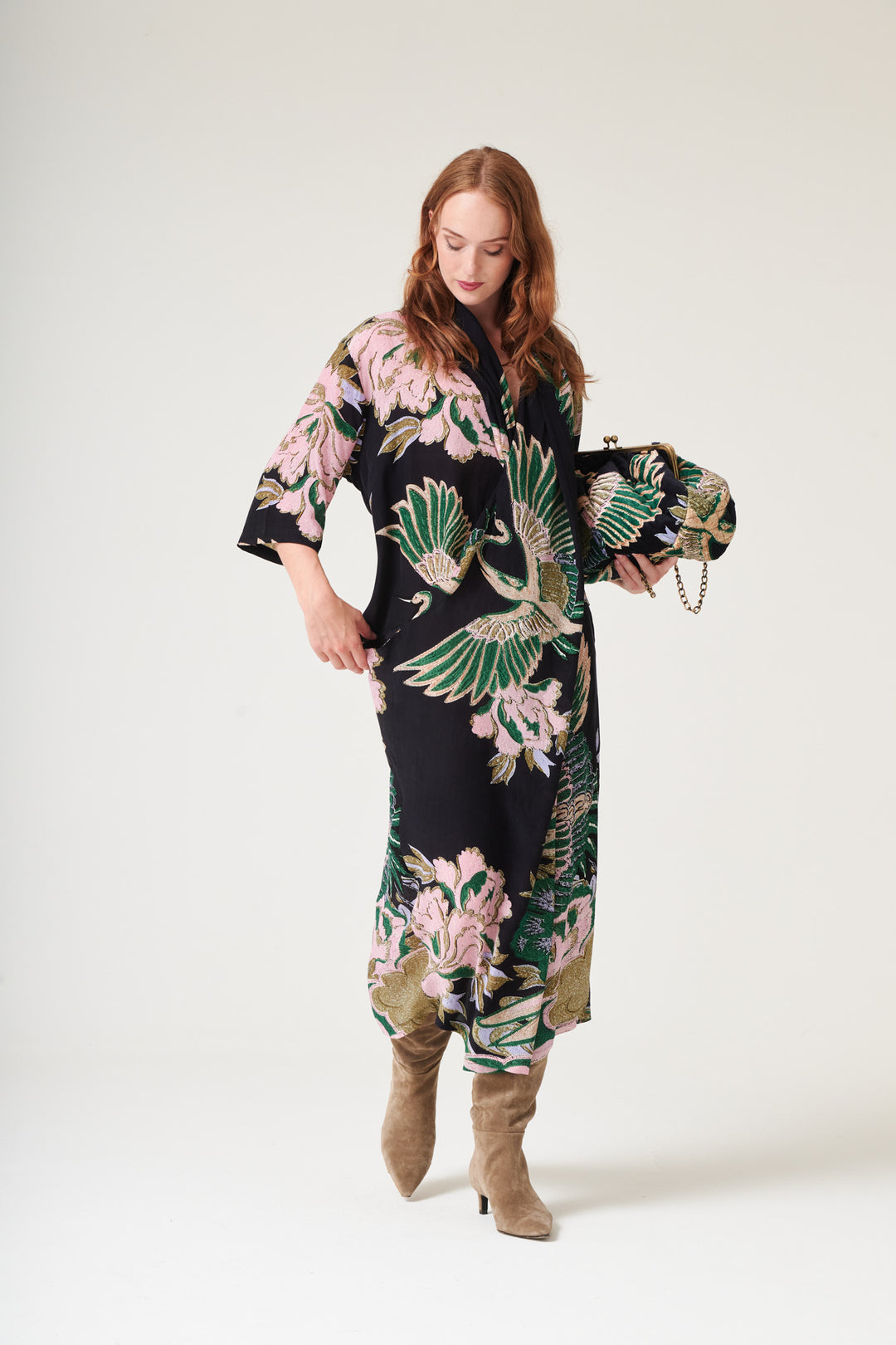 Crane Emerald Rachel Dress