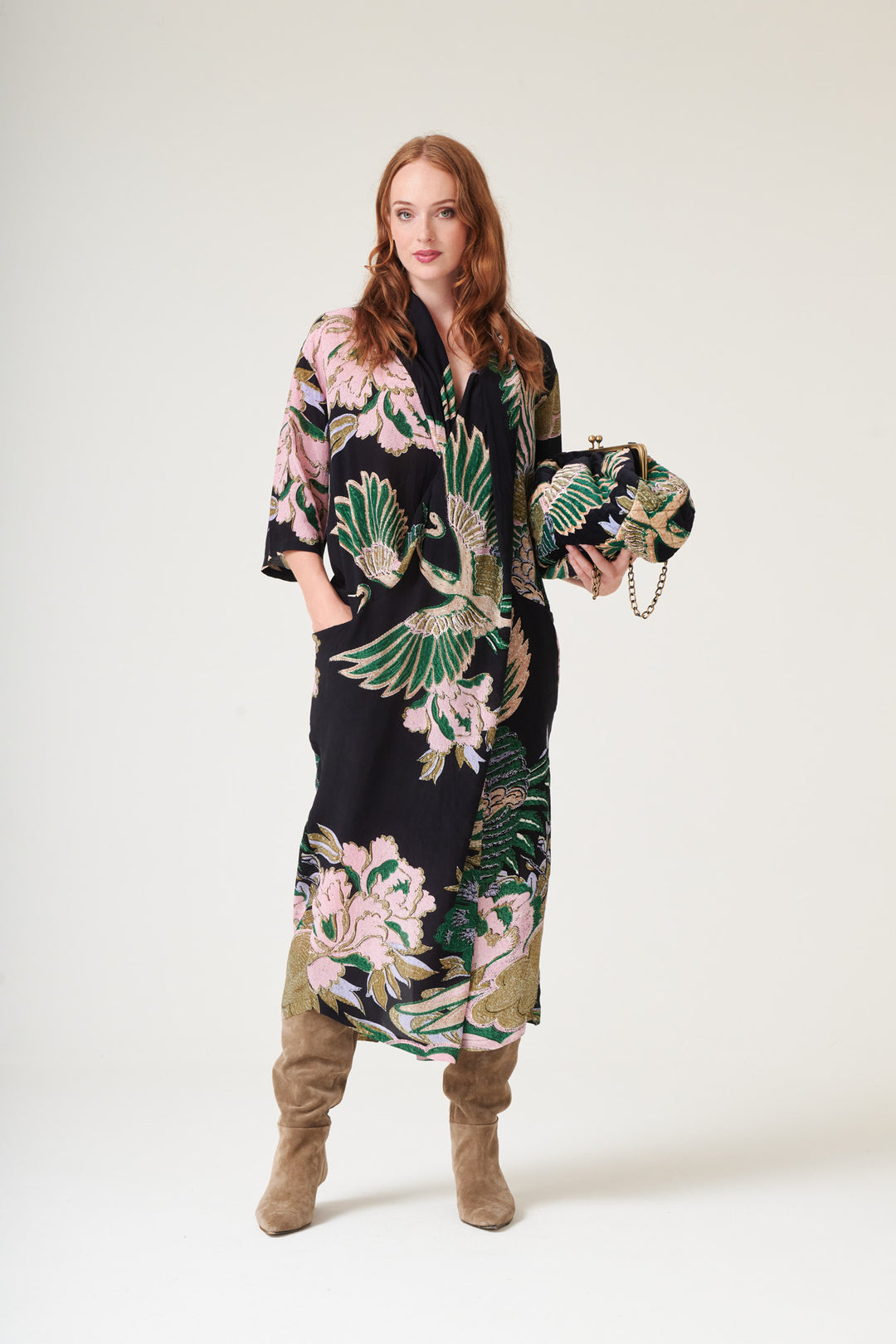 Crane Emerald Rachel Dress