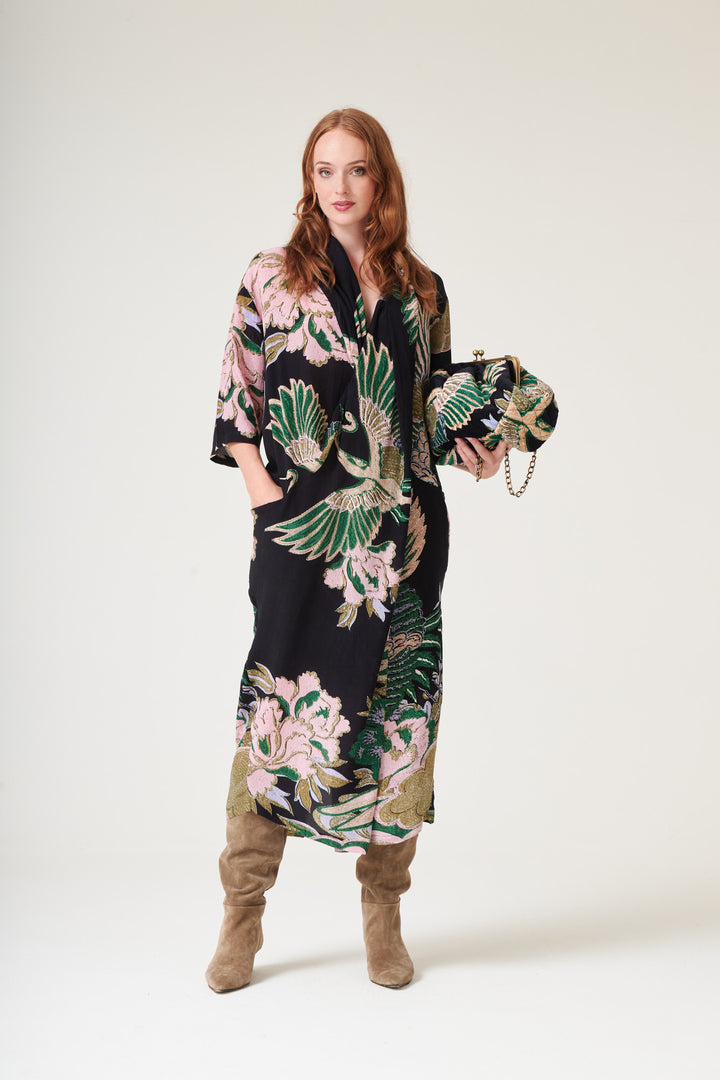 Crane Emerald Rachel Dress