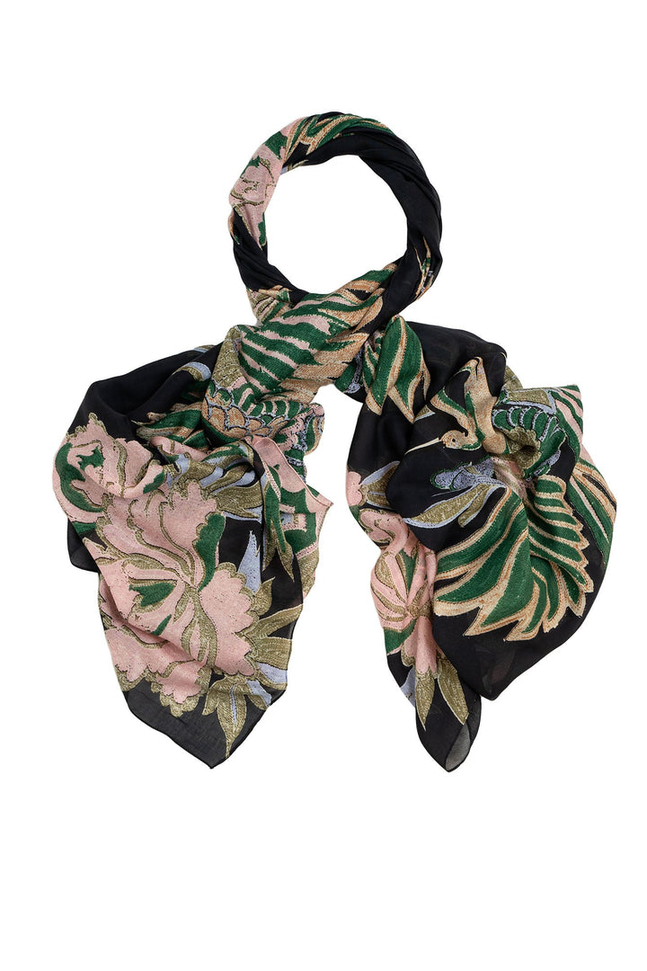 Crane Emerald Scarf