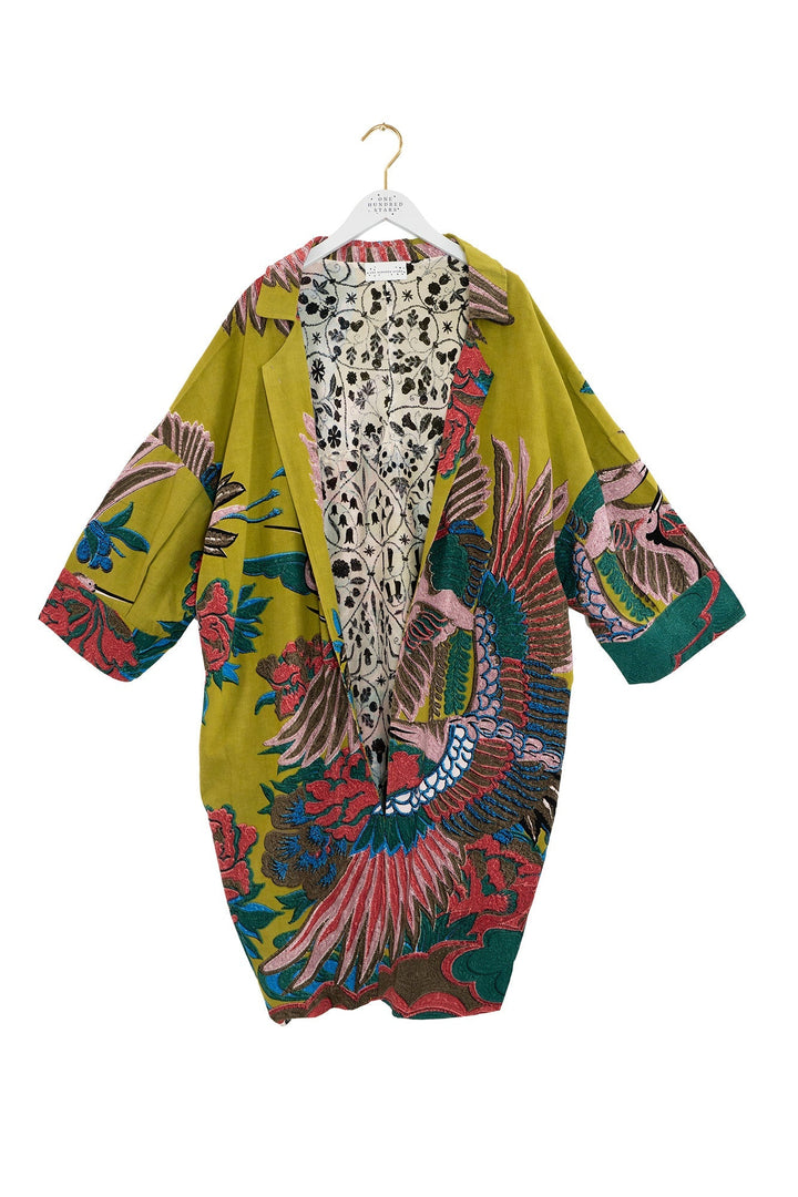 Crane Olive Artisan Coat - One Hundred Stars