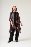 Crane Plum Wool Throwover