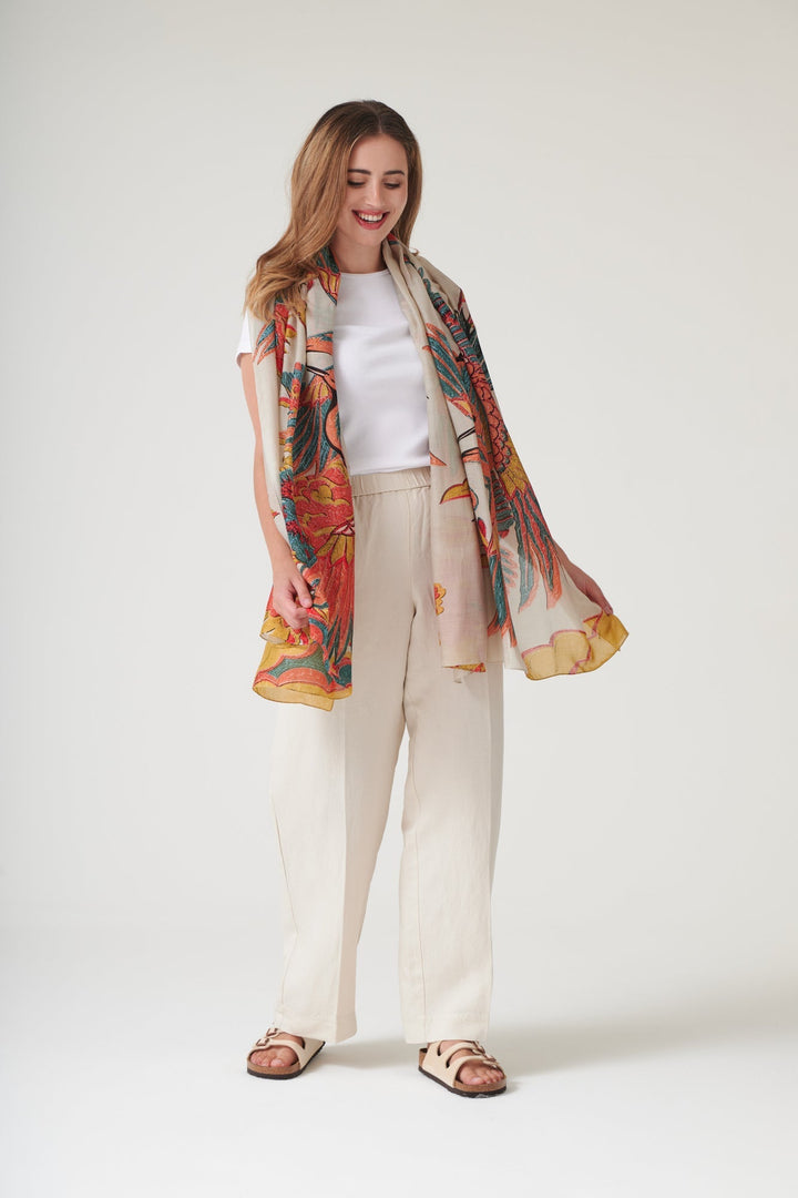 Crane Stone Scarf - One Hundred Stars